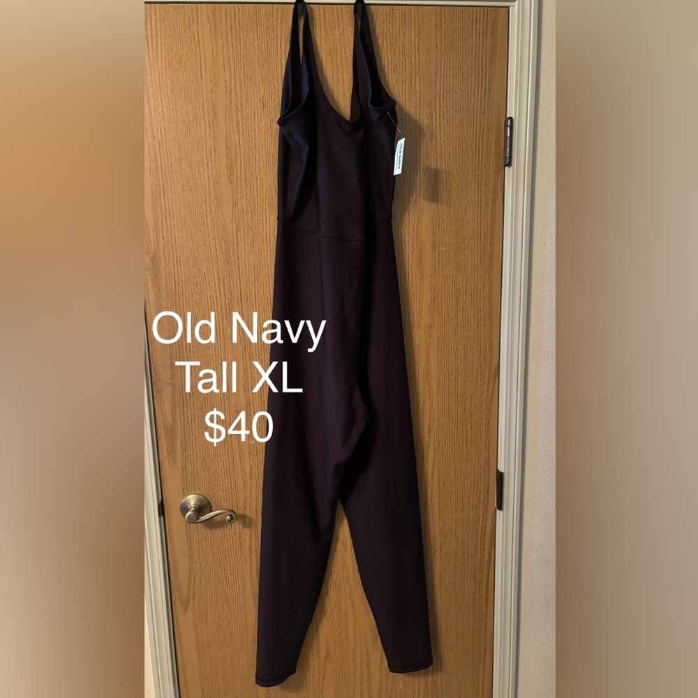 Women’s black XL tall full length bodysuit